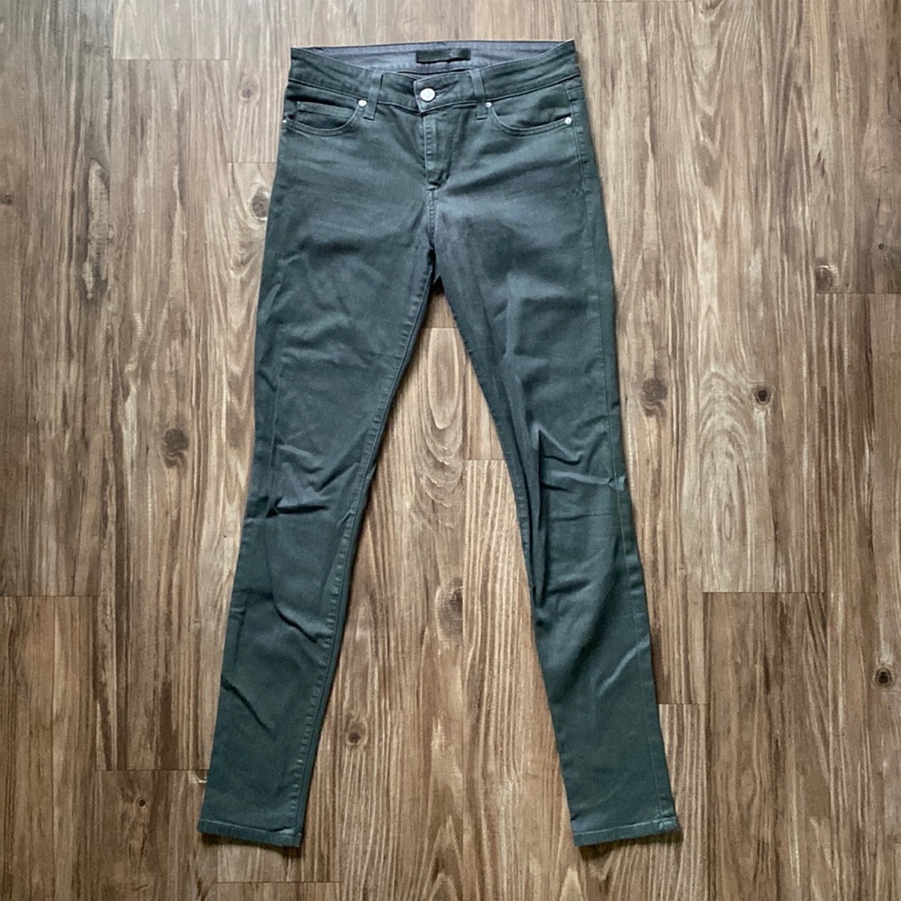 Joes Jean Mid Rise Coated Skinny Jean